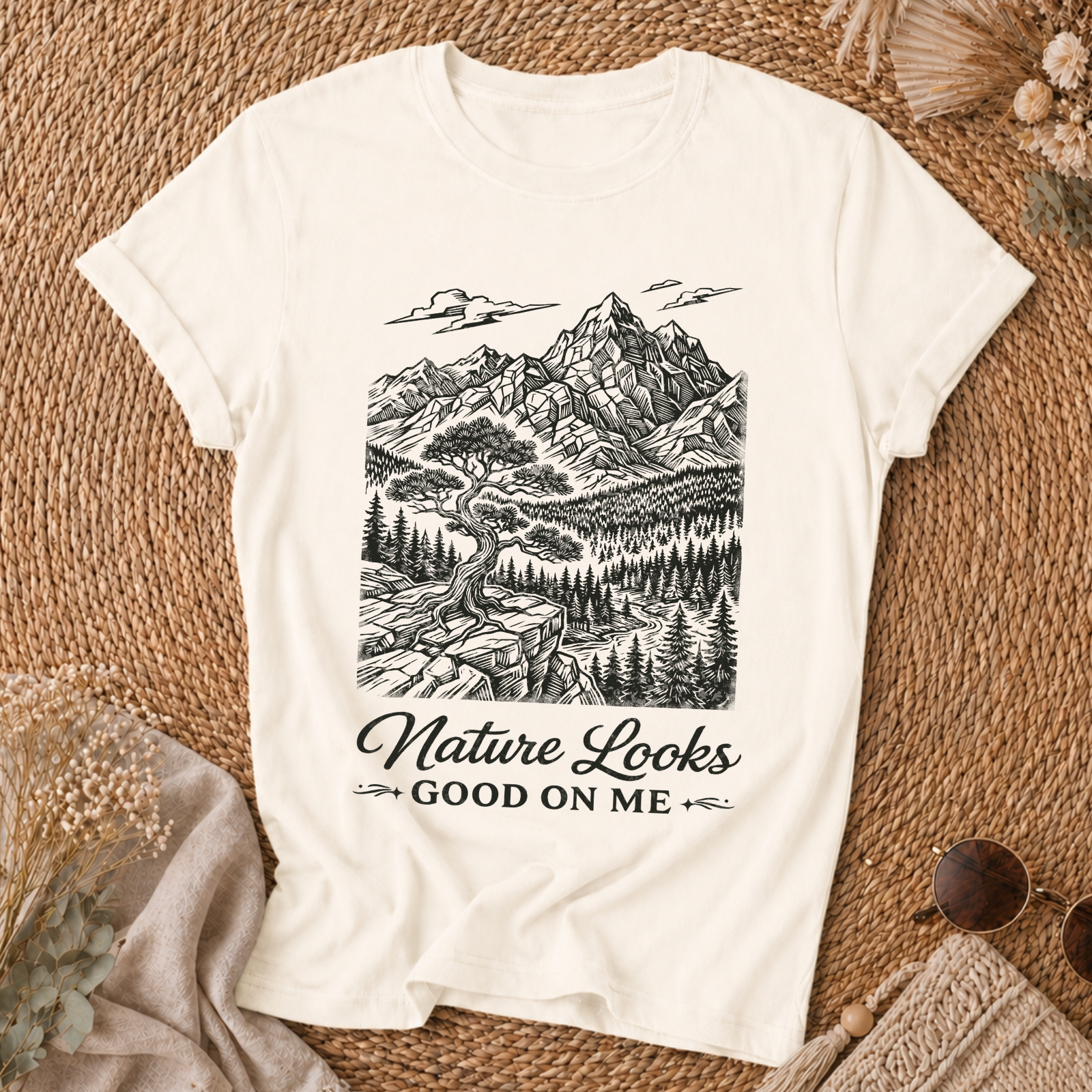 Nature Looks Good On Me T-Shirt