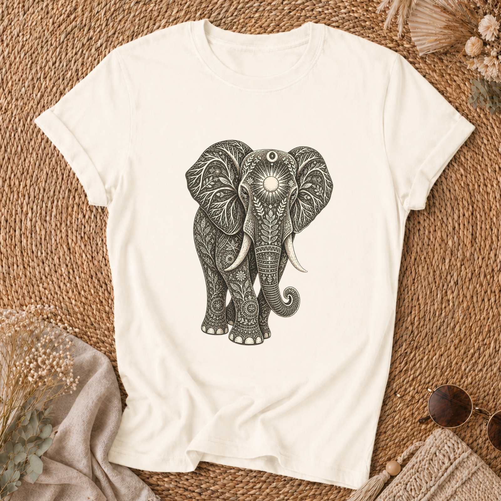 Boho Elephant T-shirt