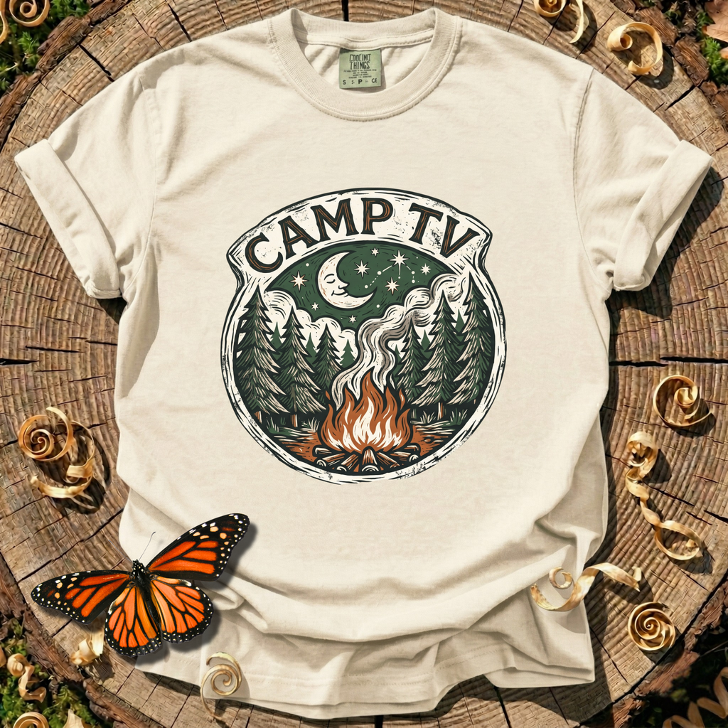 Camp TV Tee