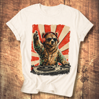 Bear At The Turntable Tee