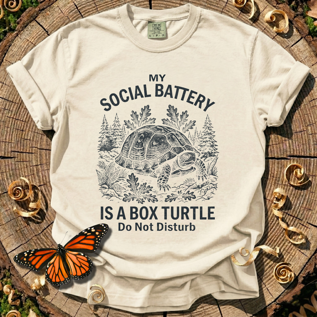 Anti-Social Box Turtle Tee