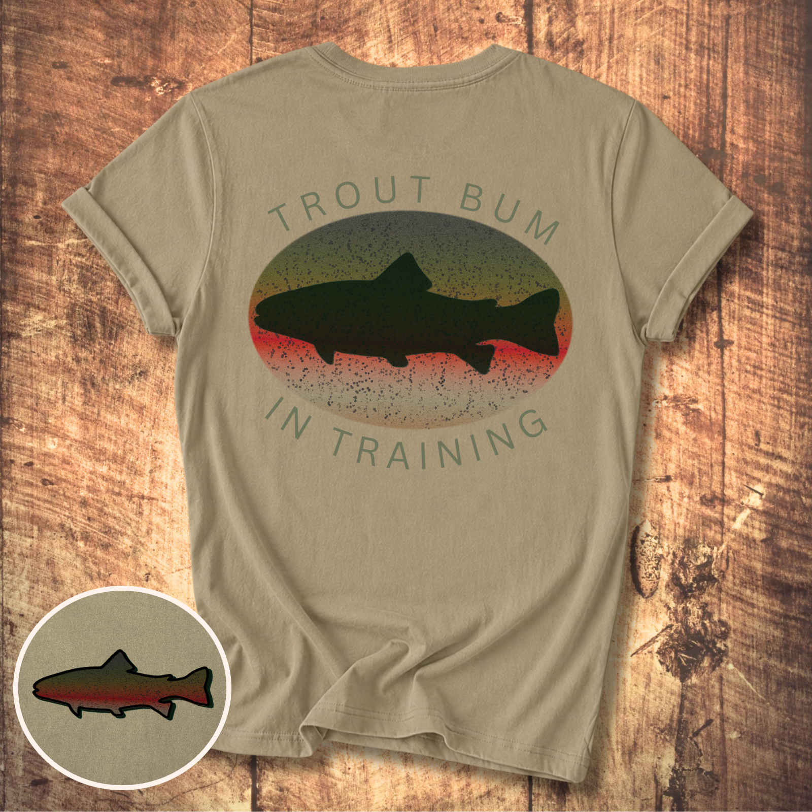 Trout Bum In Training Tee