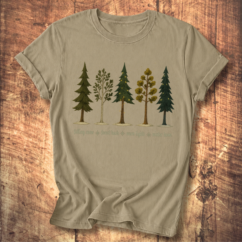 Lights in the Forest Tee
