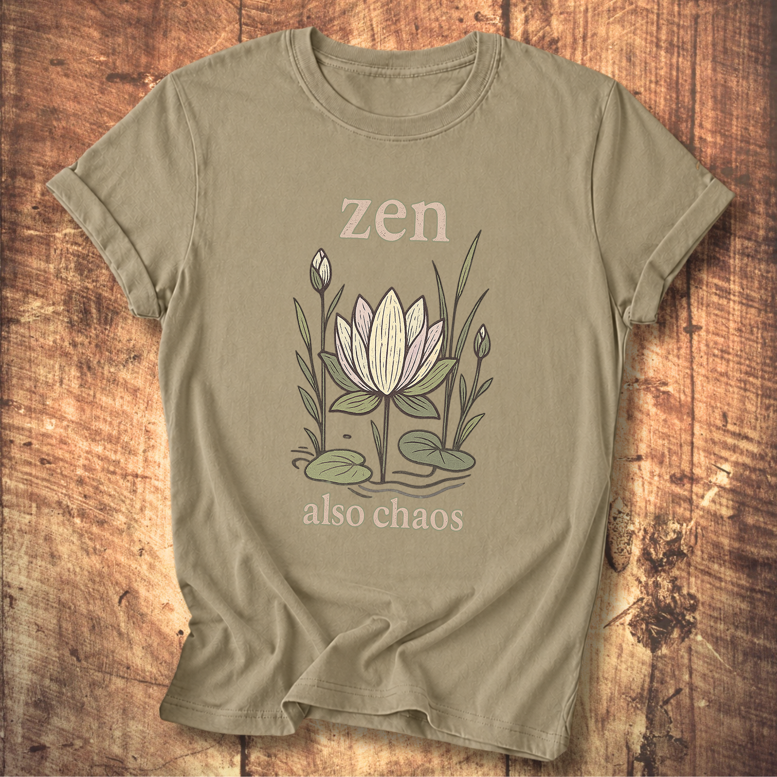 Zen & Chaos Lotus T-Shir