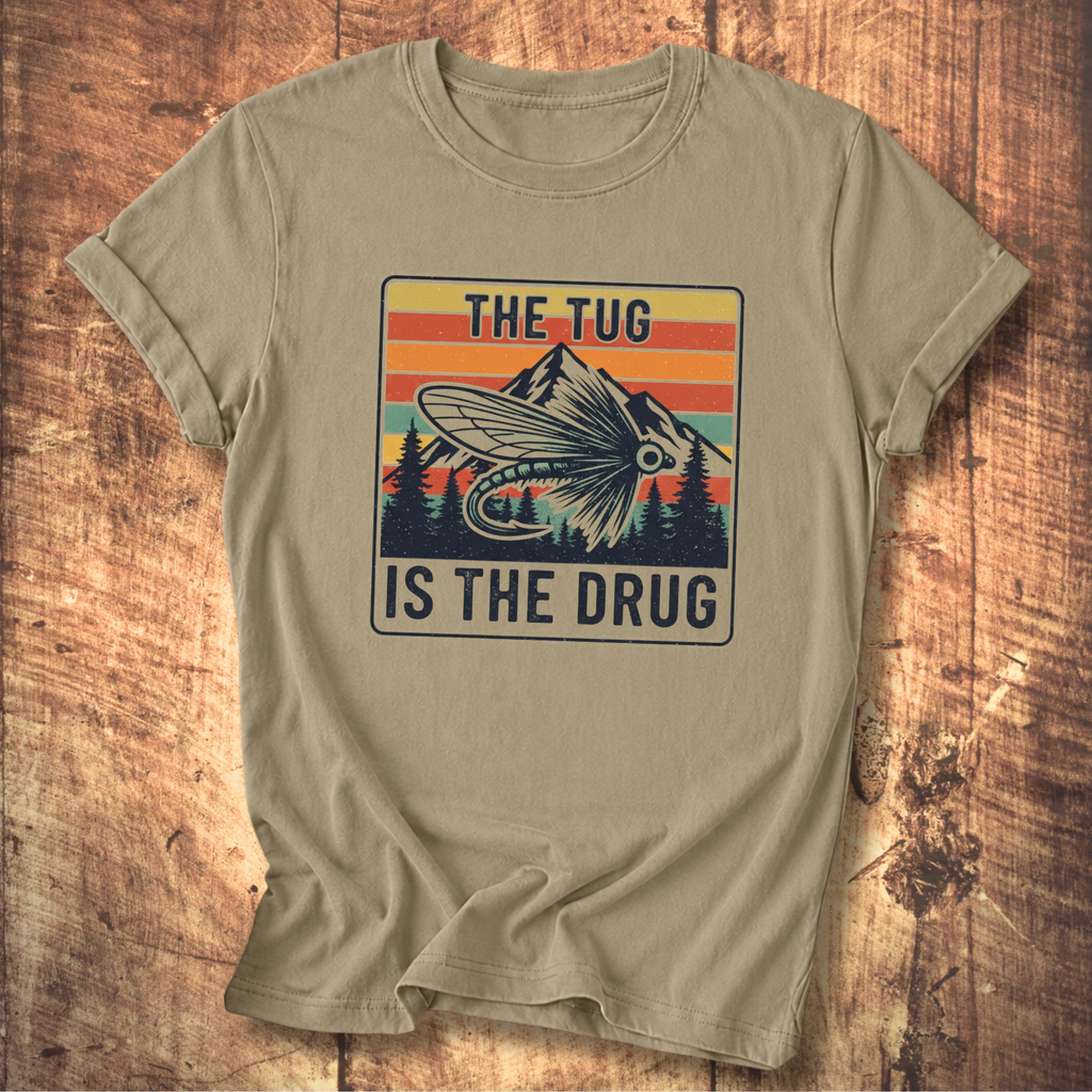 The Tug Is The Drug Retro Tee