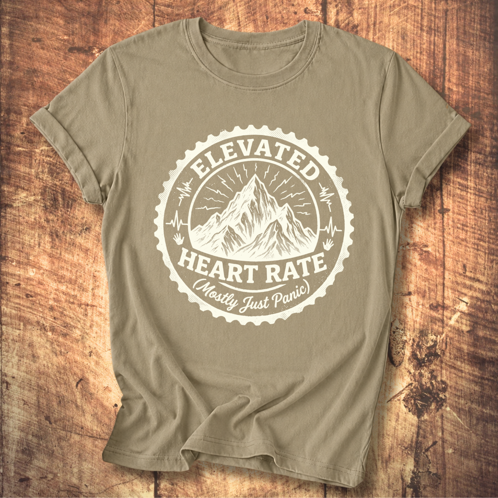 Elevated Heart Rate Mountain T-Shirt
