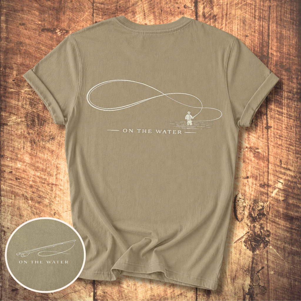 On The Water Fly Fishing T-Shirt