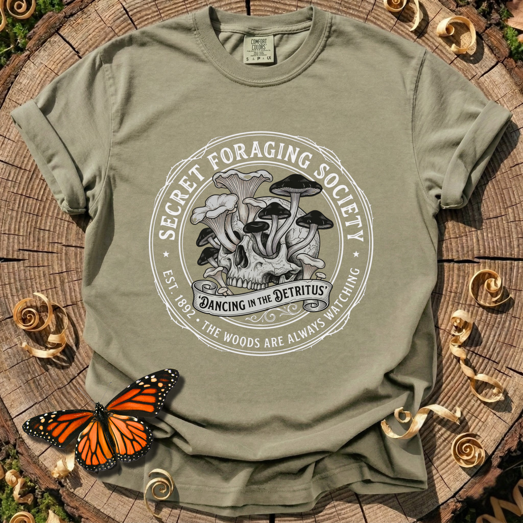 Secret Foraging Society Skull Tee