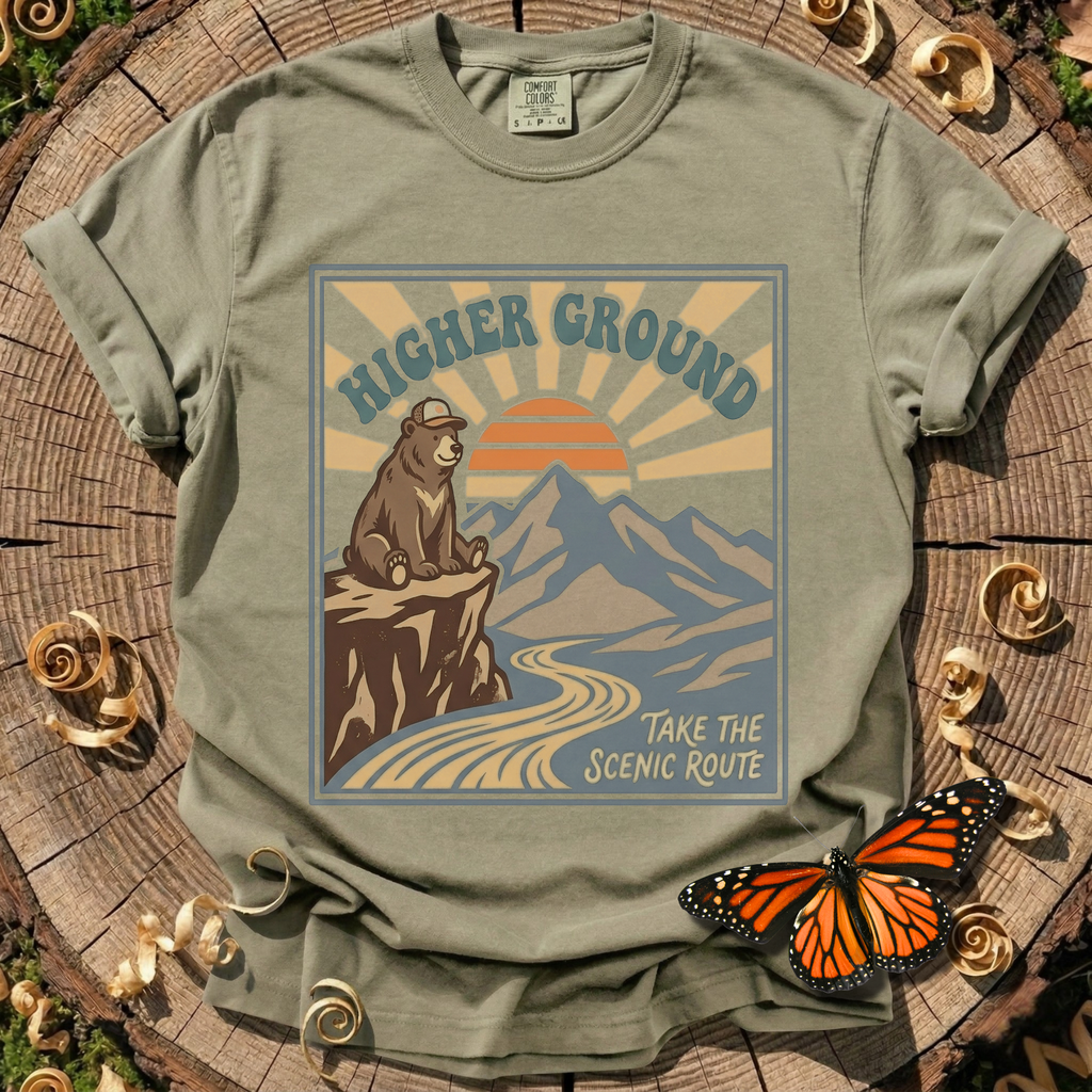 Higher Ground Bear Logic T-Shirt