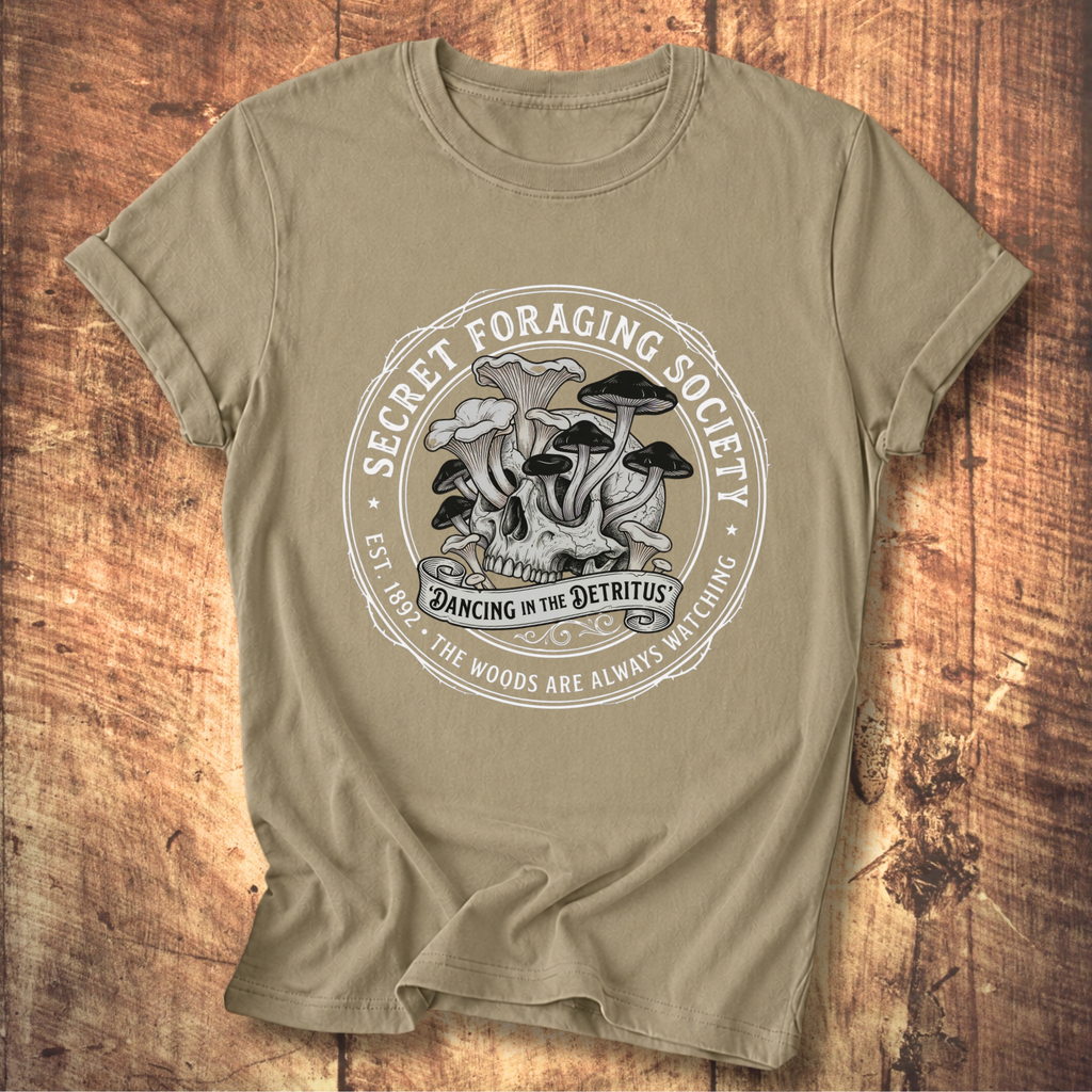 Secret Foraging Society Skull Tee