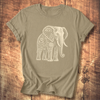 Elephant Flowers Tee