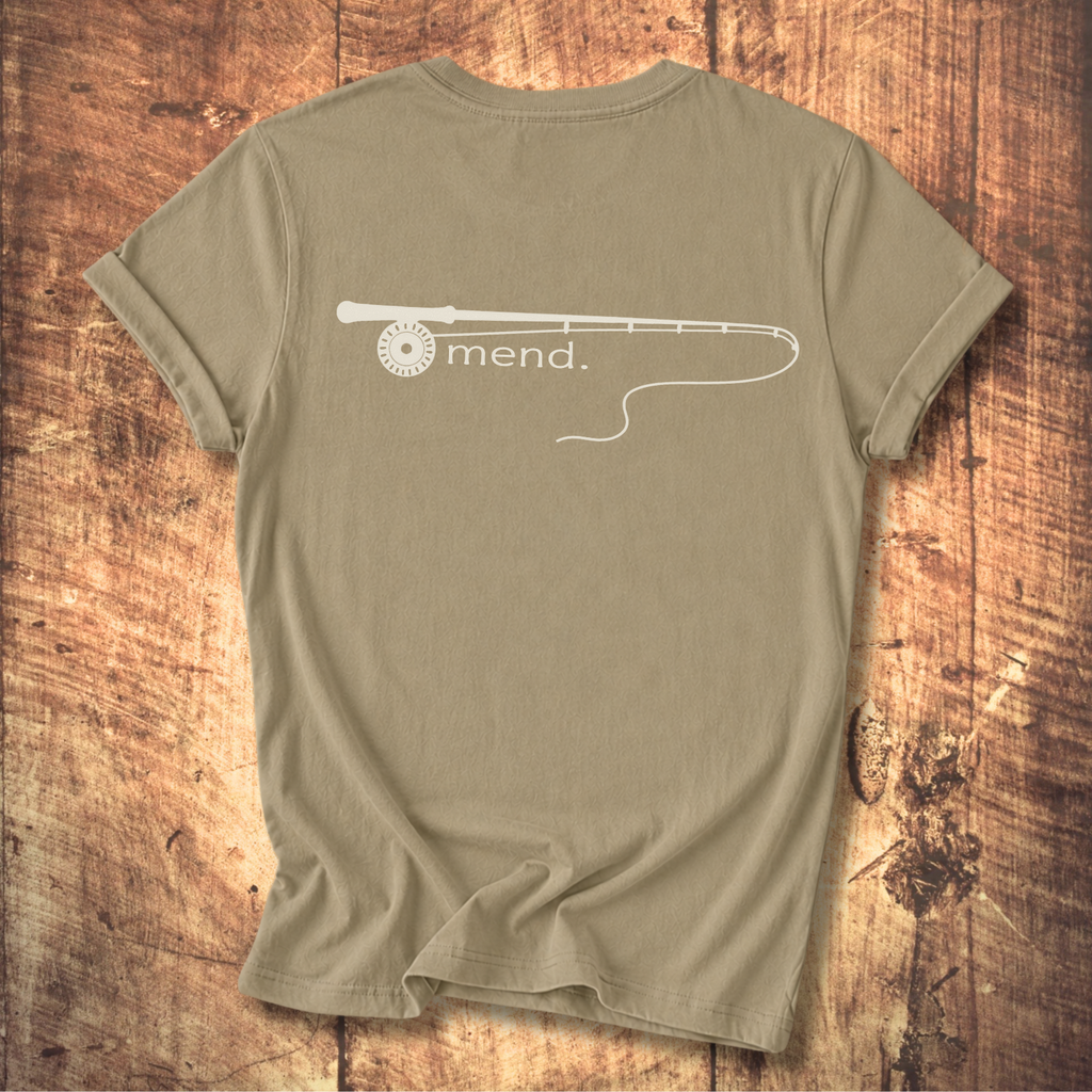 "Mend" Fly Fishing T-Shirt