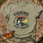 Fishing Is My Therapy Tee