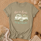 Retro Flower Truck Tee