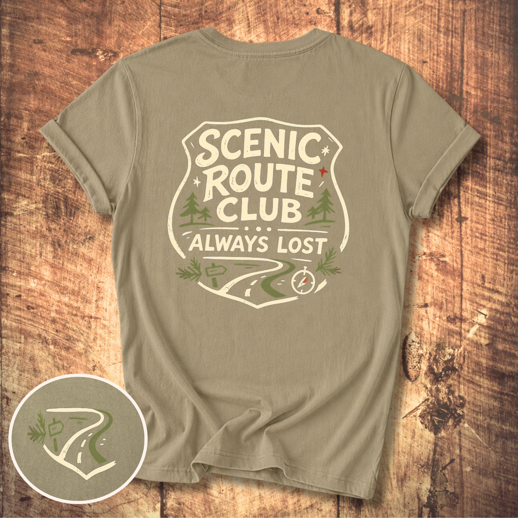 Scenic Route Club “Always Lost” Tee