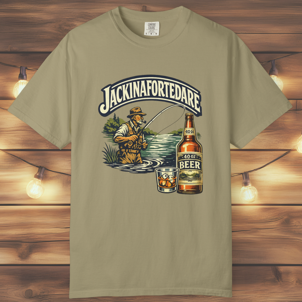 "Jackinafortedare" Vintage Outdoors Tee
