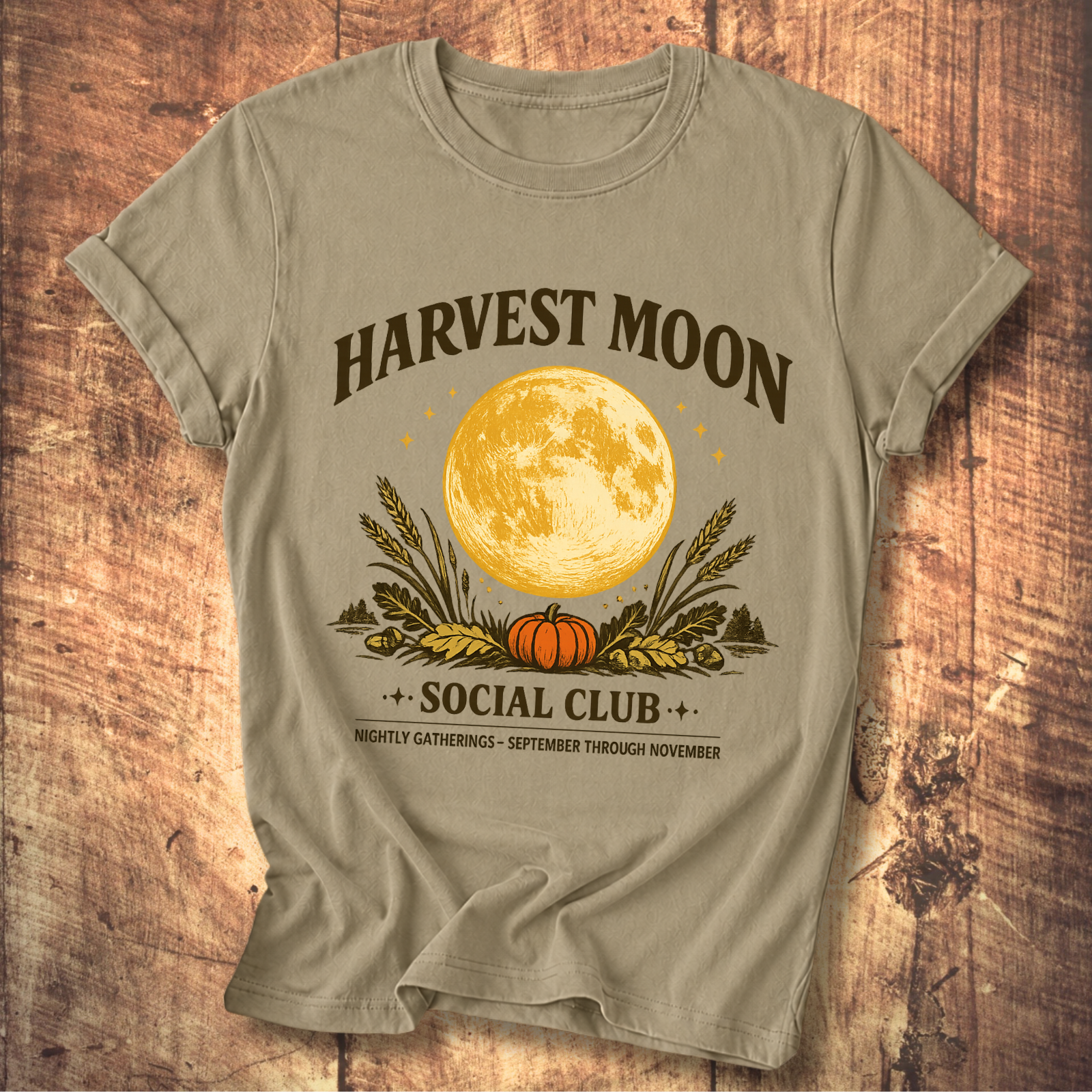 Harvest Moon Social Club Tee