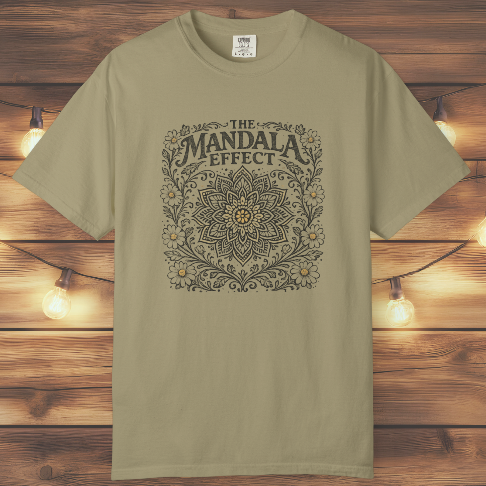 Mandala Effect Boho T-Shirt