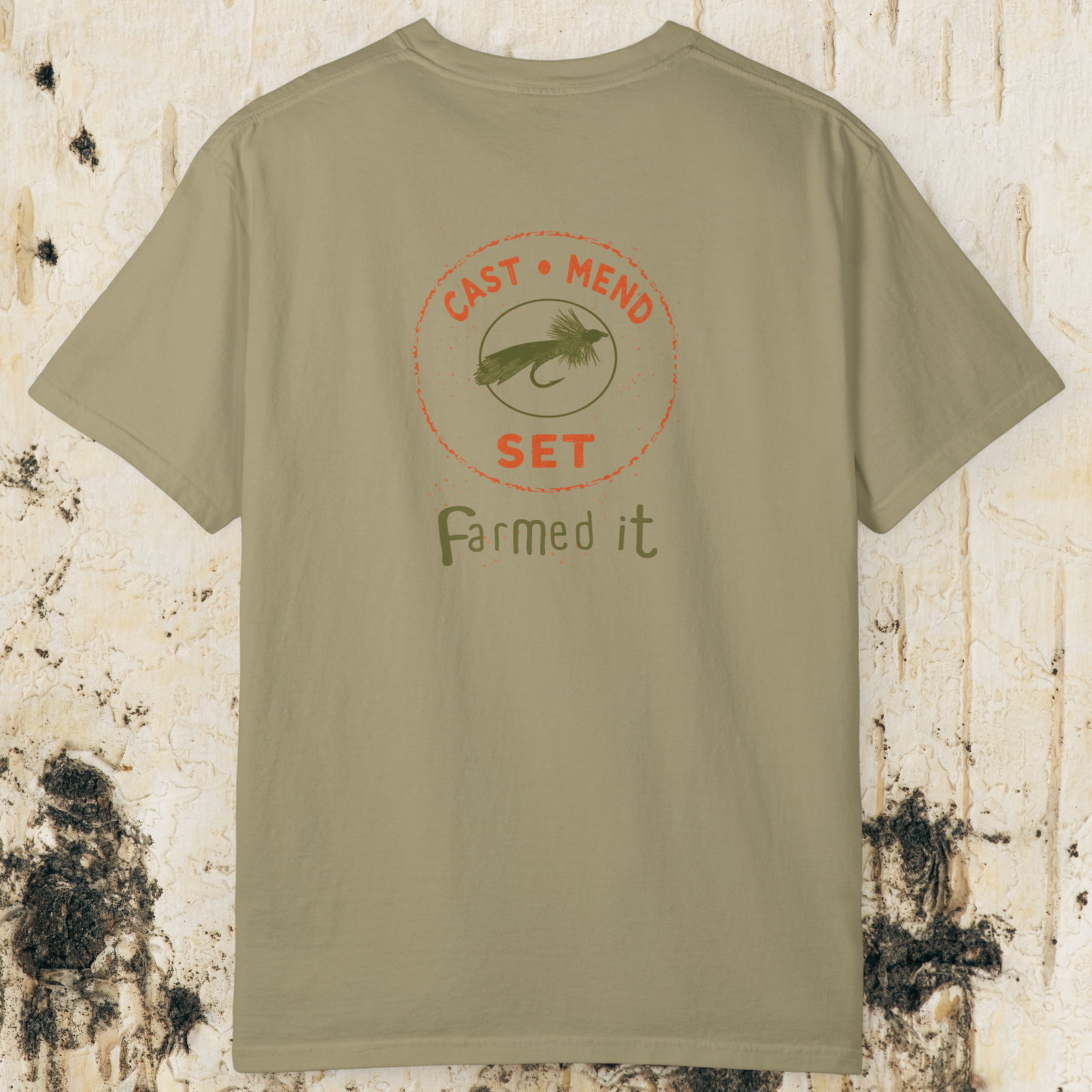 Cast • Mend • Set “Farmed it” T-shirt