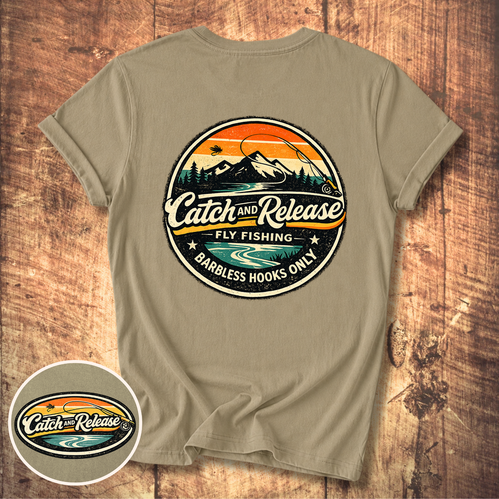 Catch & Release Fly Fishing T-Shirt
