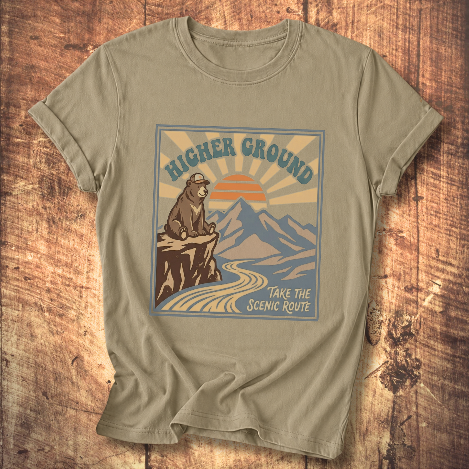 Higher Ground Bear Logic T-Shirt