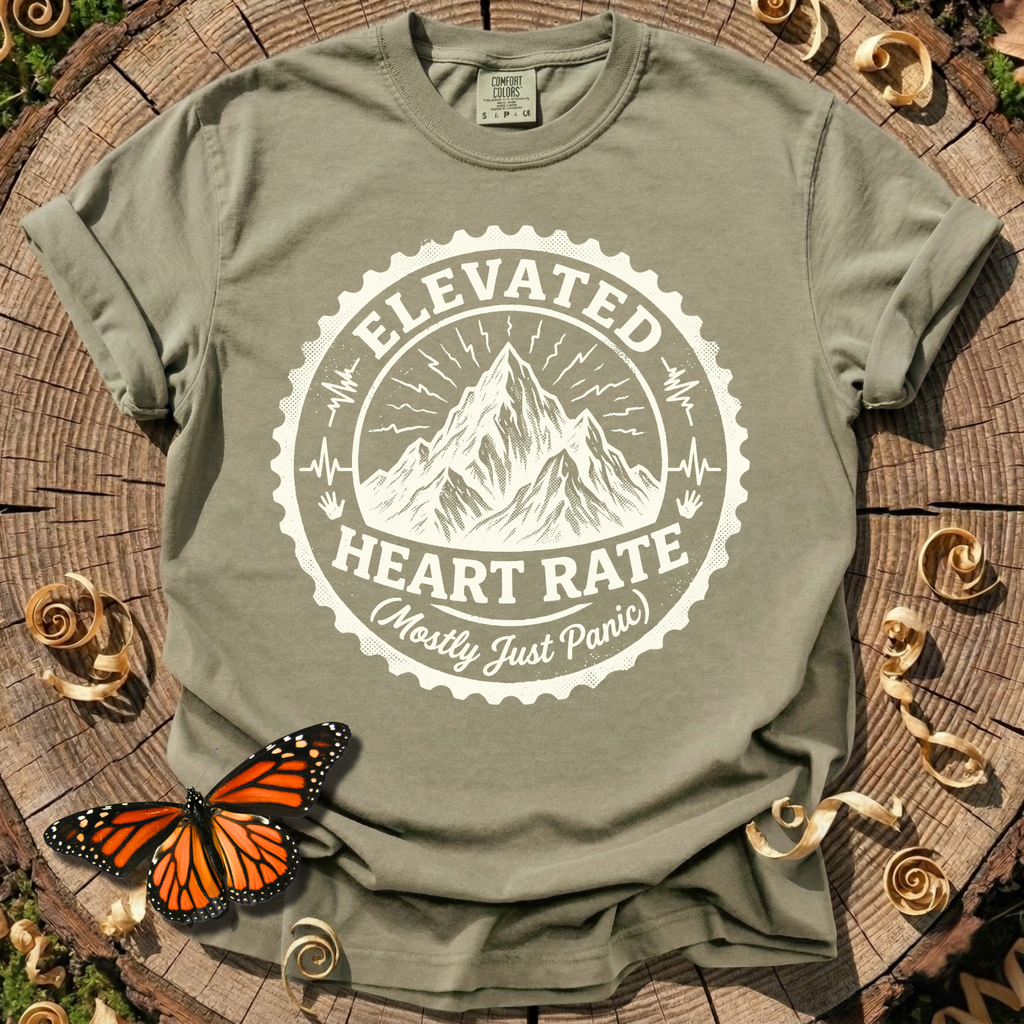 Elevated Heart Rate Mountain T-Shirt