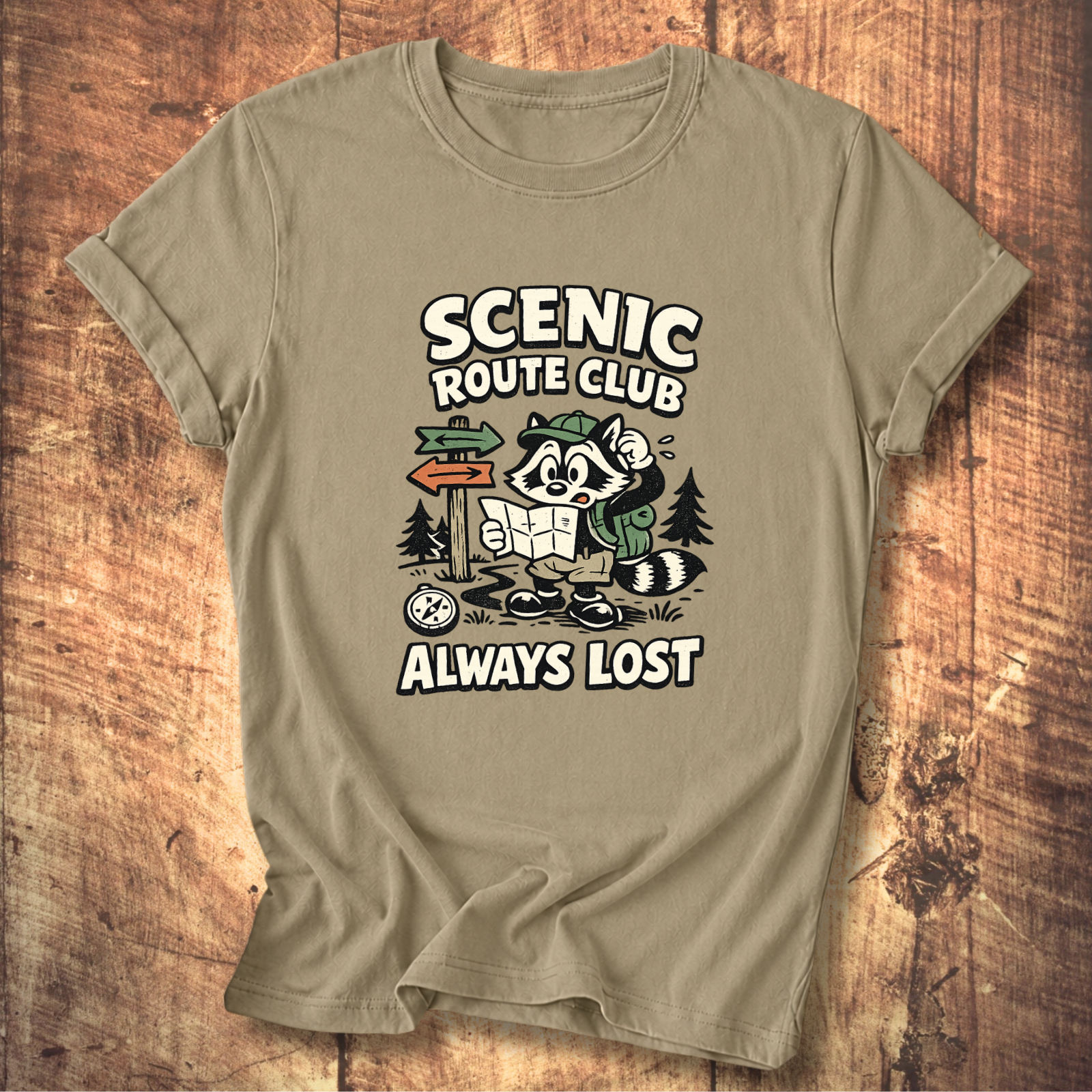 Scenic Route Club “Always Lost” T-Shirt