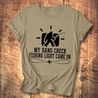 Dang Check Fishing Light T-shirt