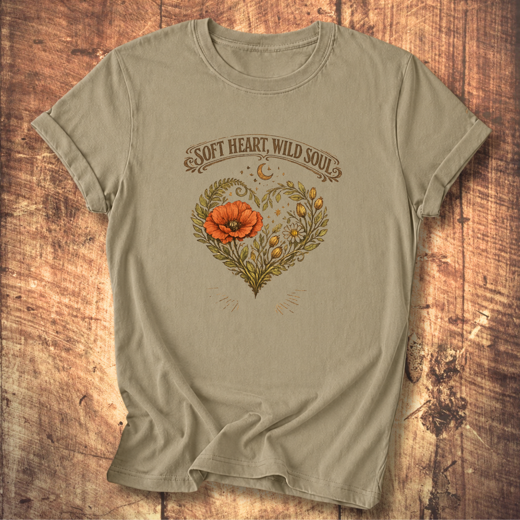 Soft Heart Wild Soul Tee