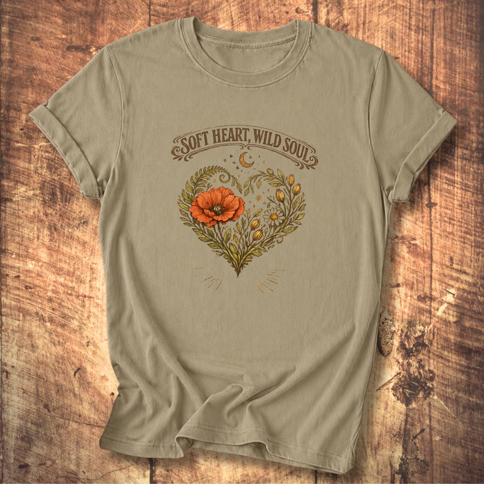 Soft Heart Wild Soul Tee