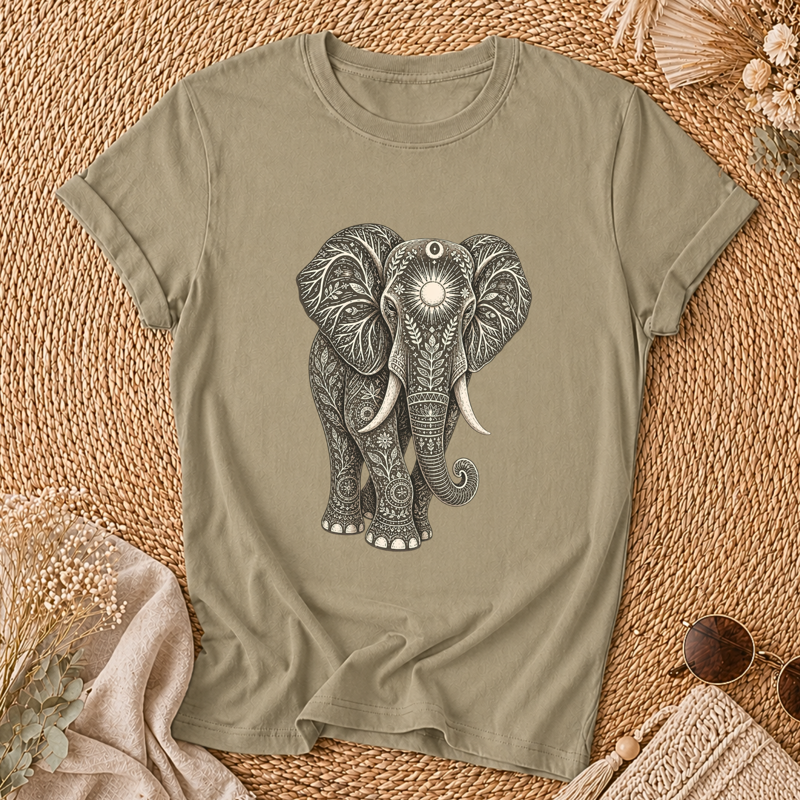 Boho Elephant T-shirt