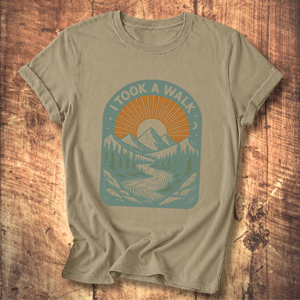 I Took a Walk T-Shirt