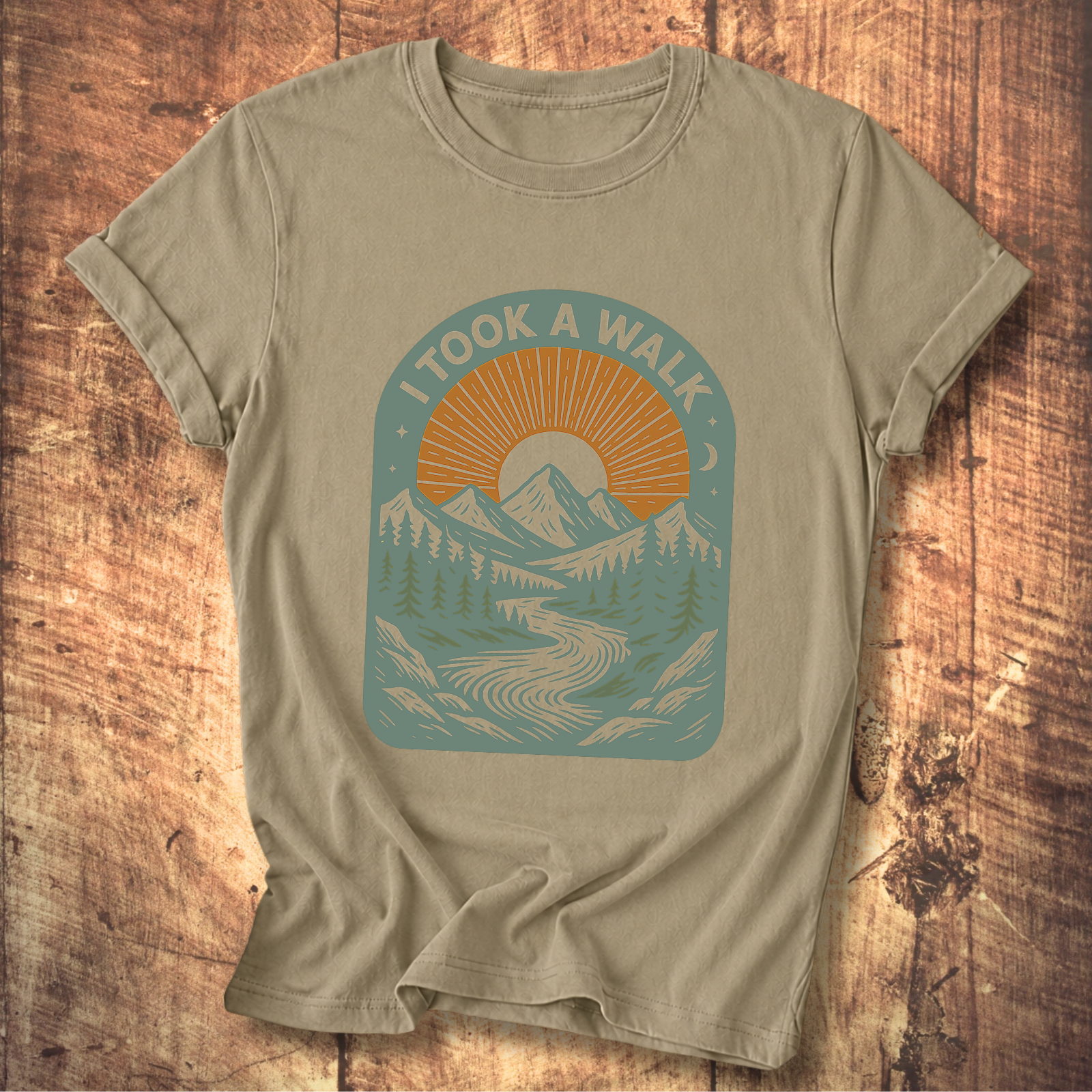 I Took a Walk T-Shirt