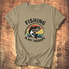 Fishing Is My Therapy Tee