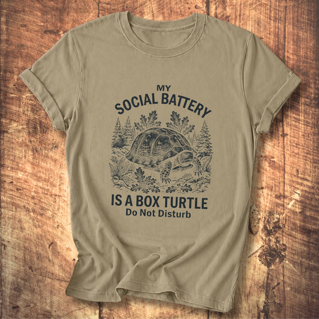 Anti-Social Box Turtle Tee
