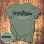 Brown Trout Topography T-Shirt