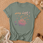 Stay Wild Lotus Tee