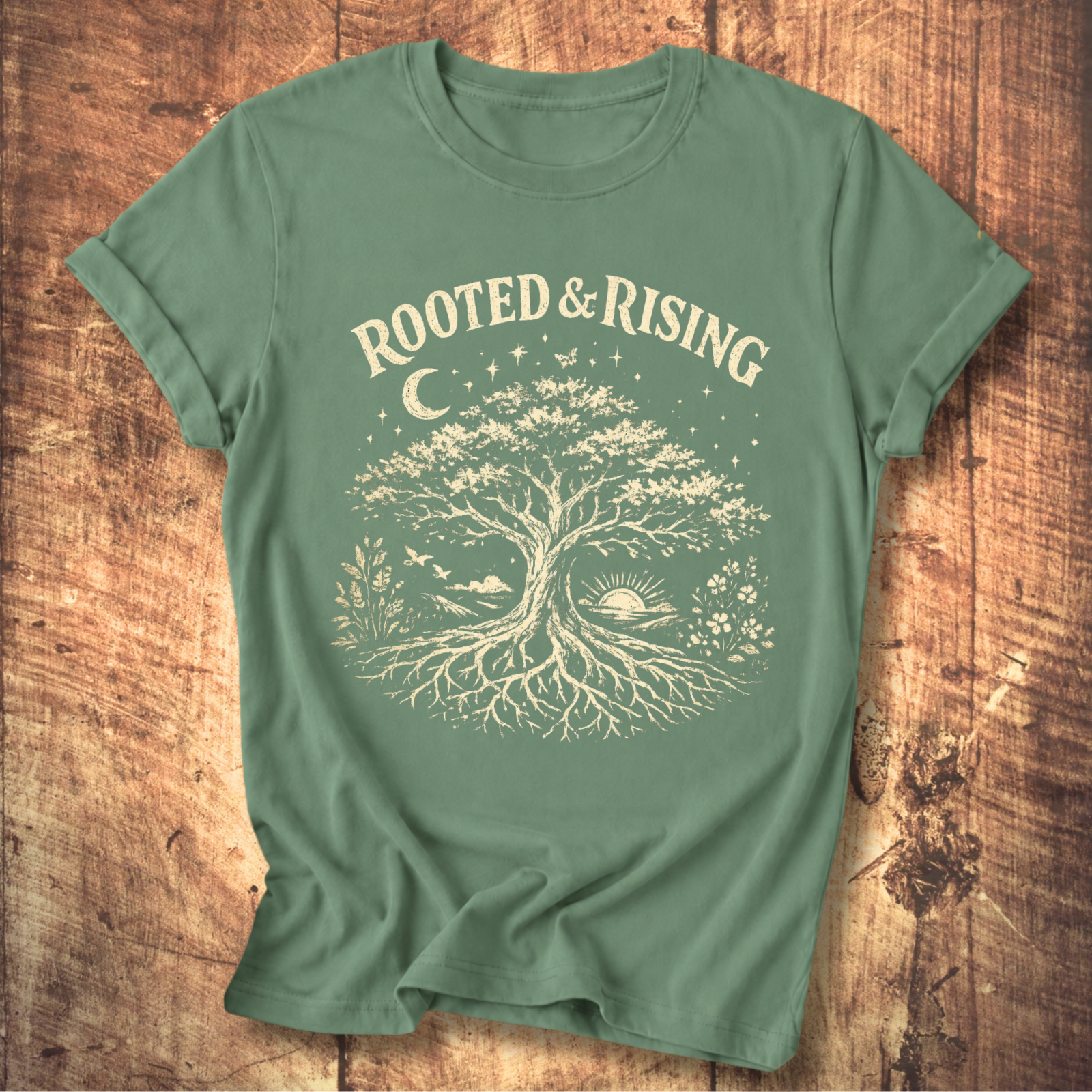 Rooted And Rising Tee