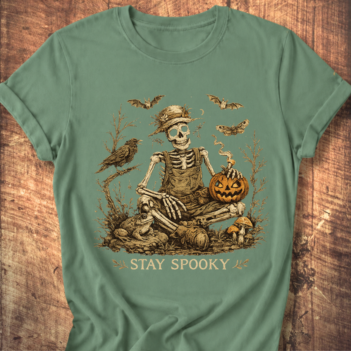 Stay Spooky Skeleton Tee