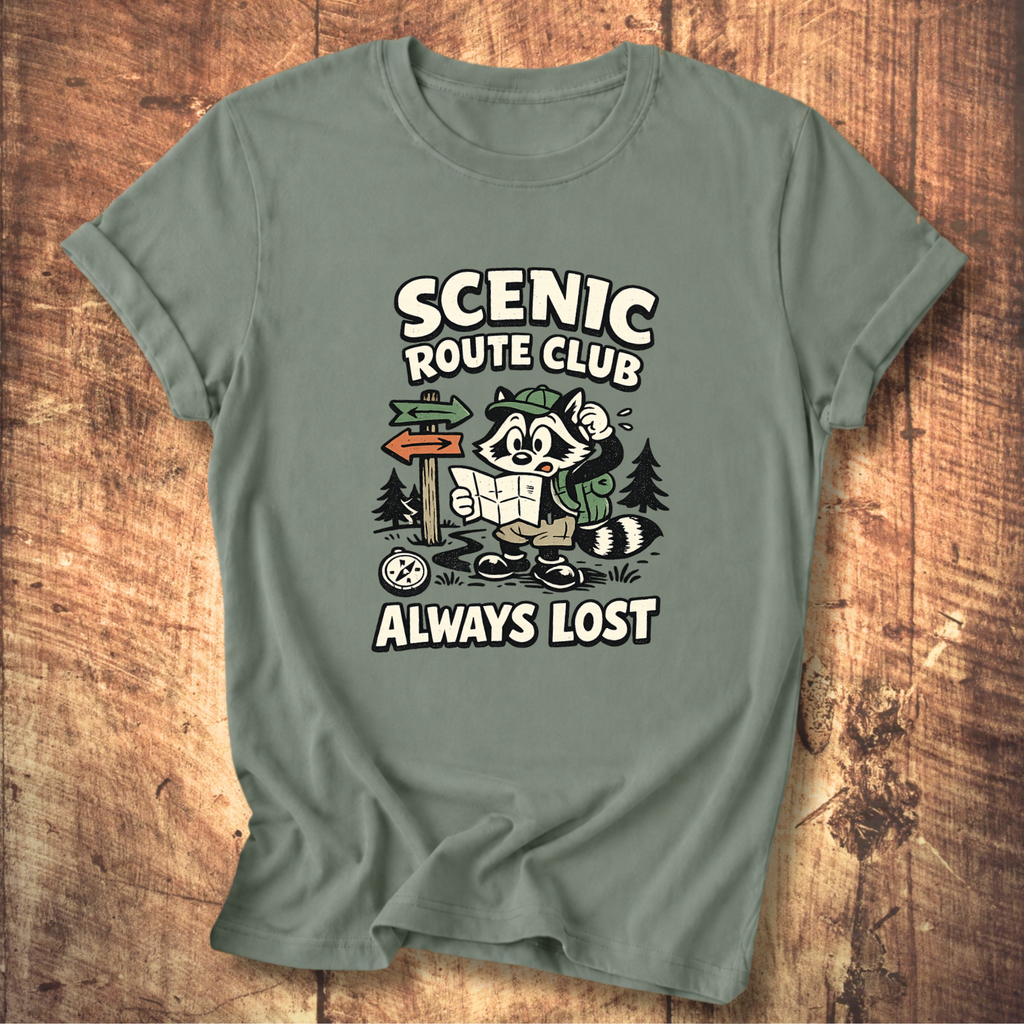 Scenic Route Club “Always Lost” T-Shirt