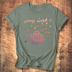 Stay Wild Lotus Tee