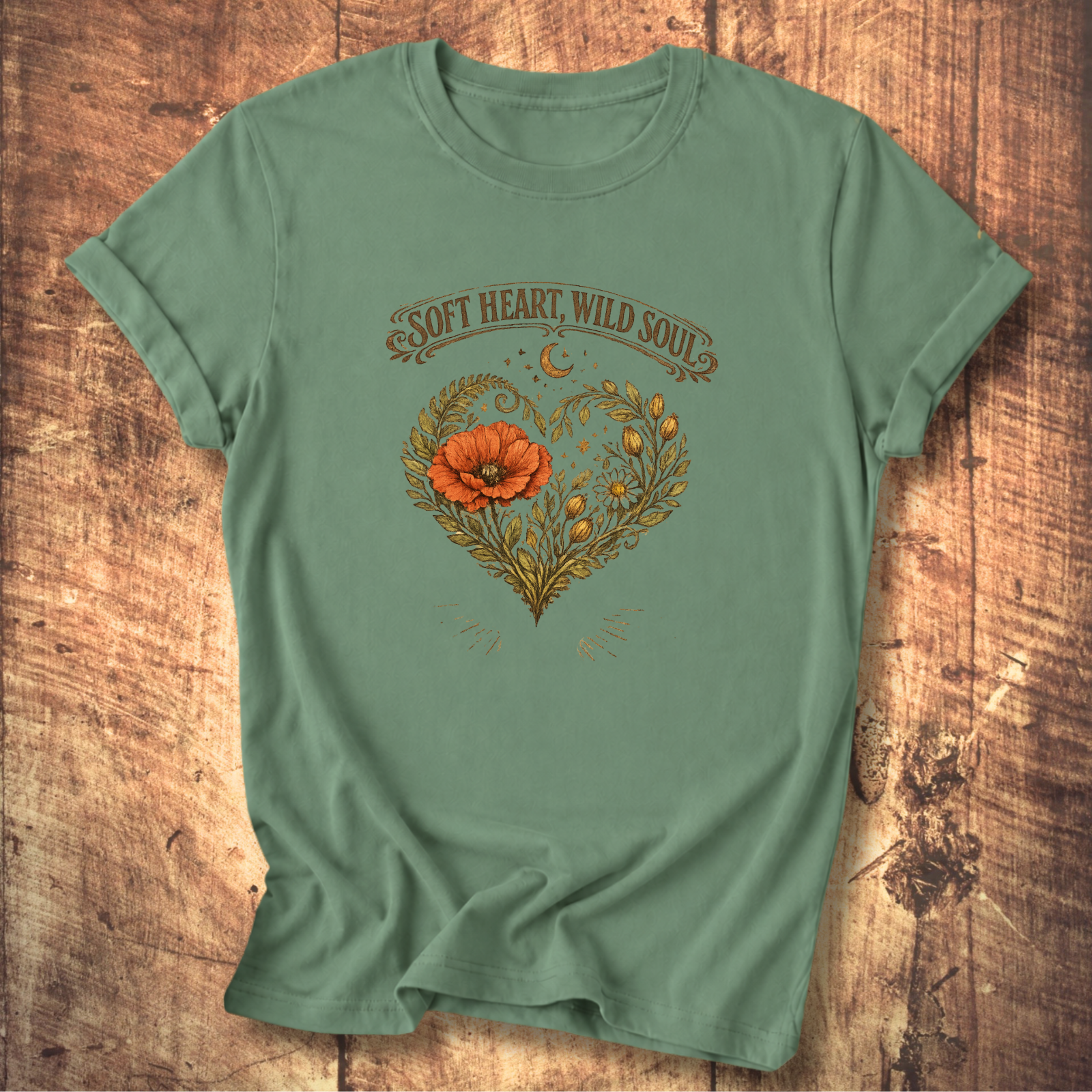 Soft Heart Wild Soul Tee