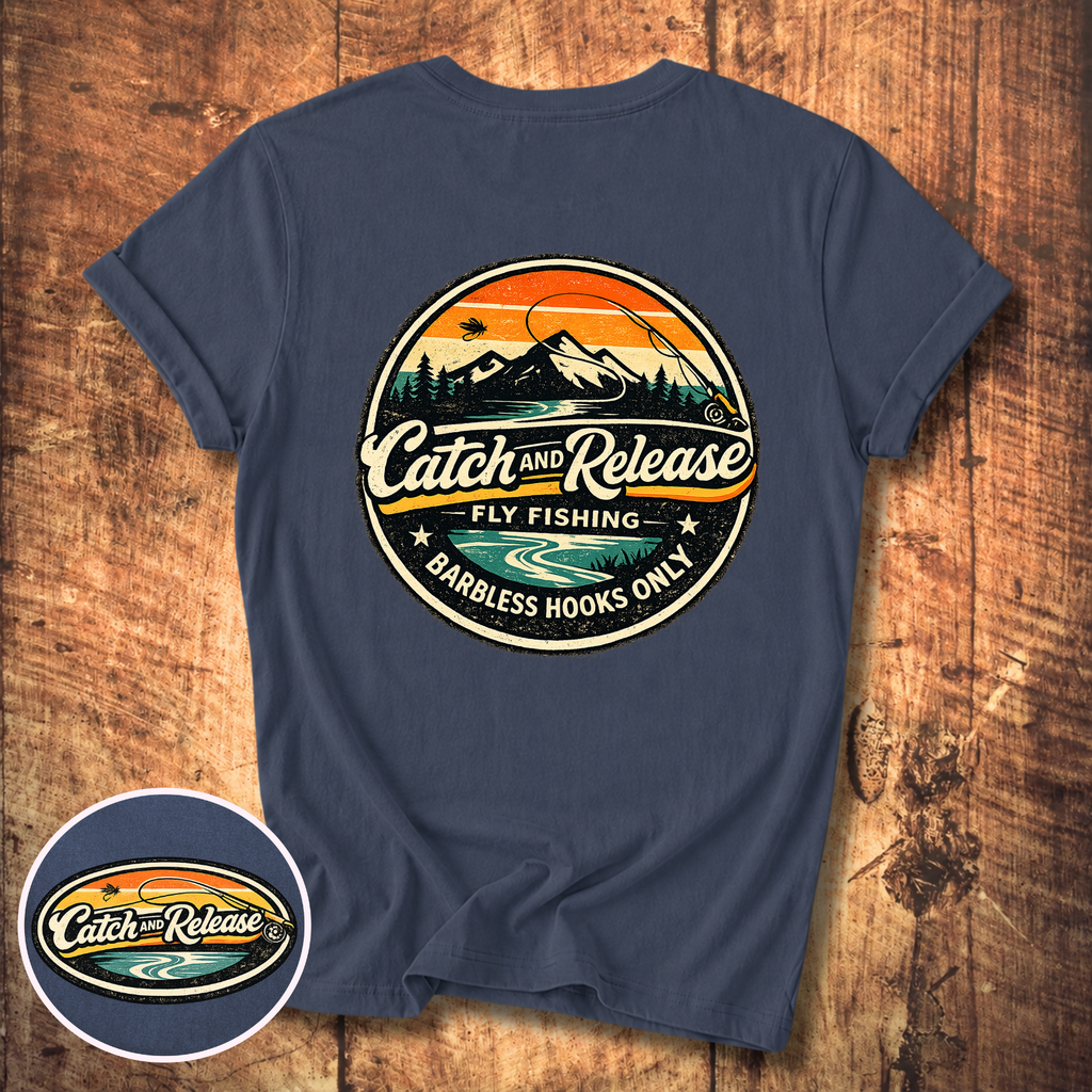 Catch & Release Fly Fishing T-Shirt
