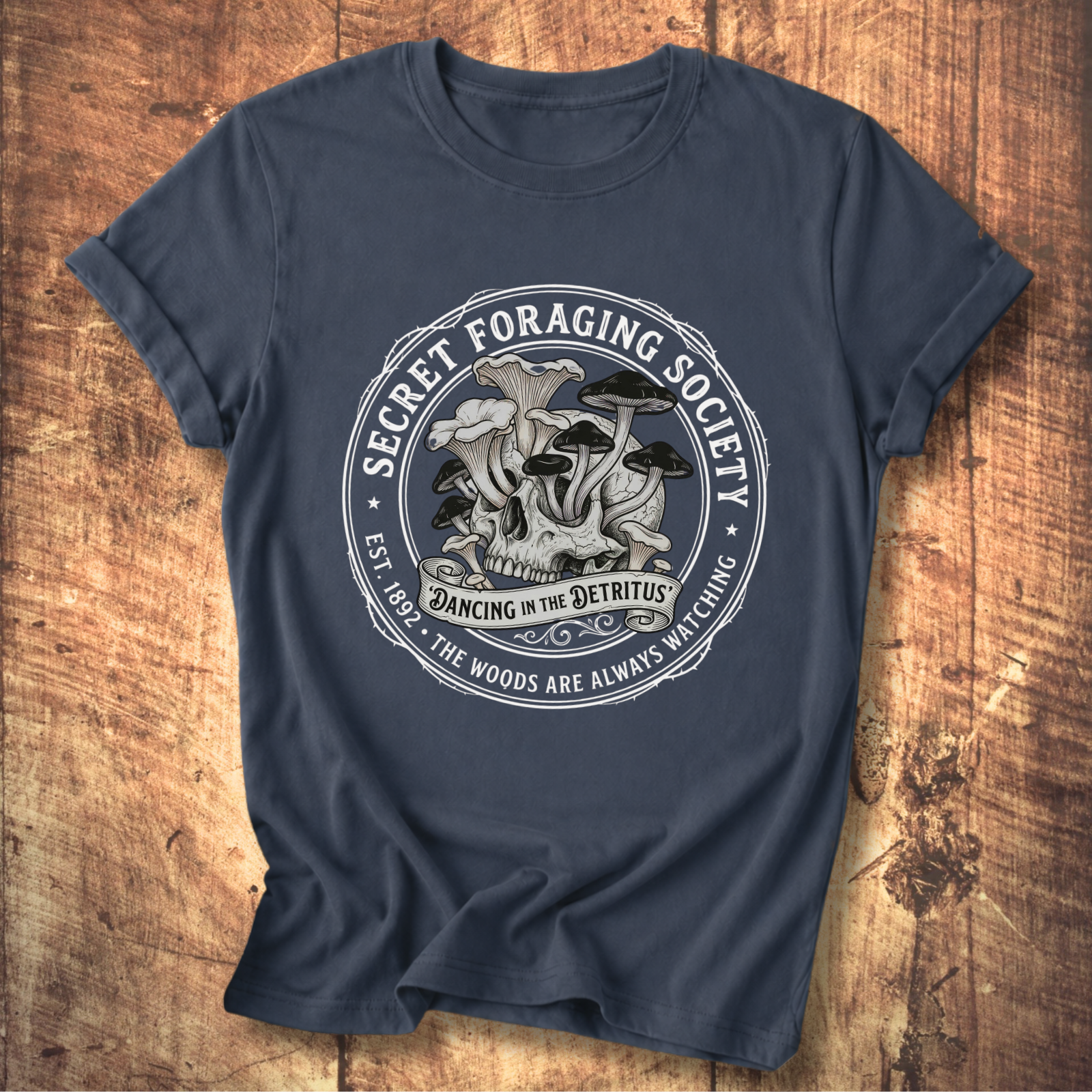 Secret Foraging Society Skull Tee