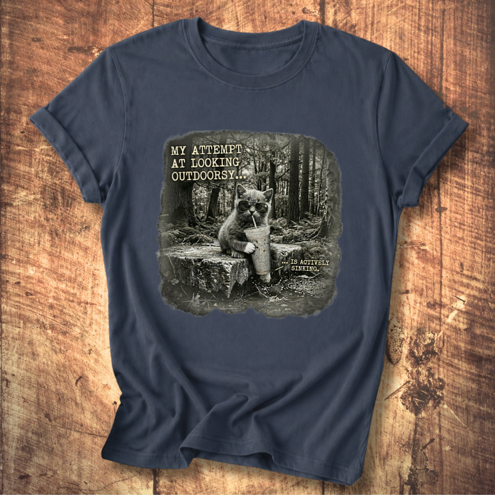 Attempting Outdoorsy T-shirt