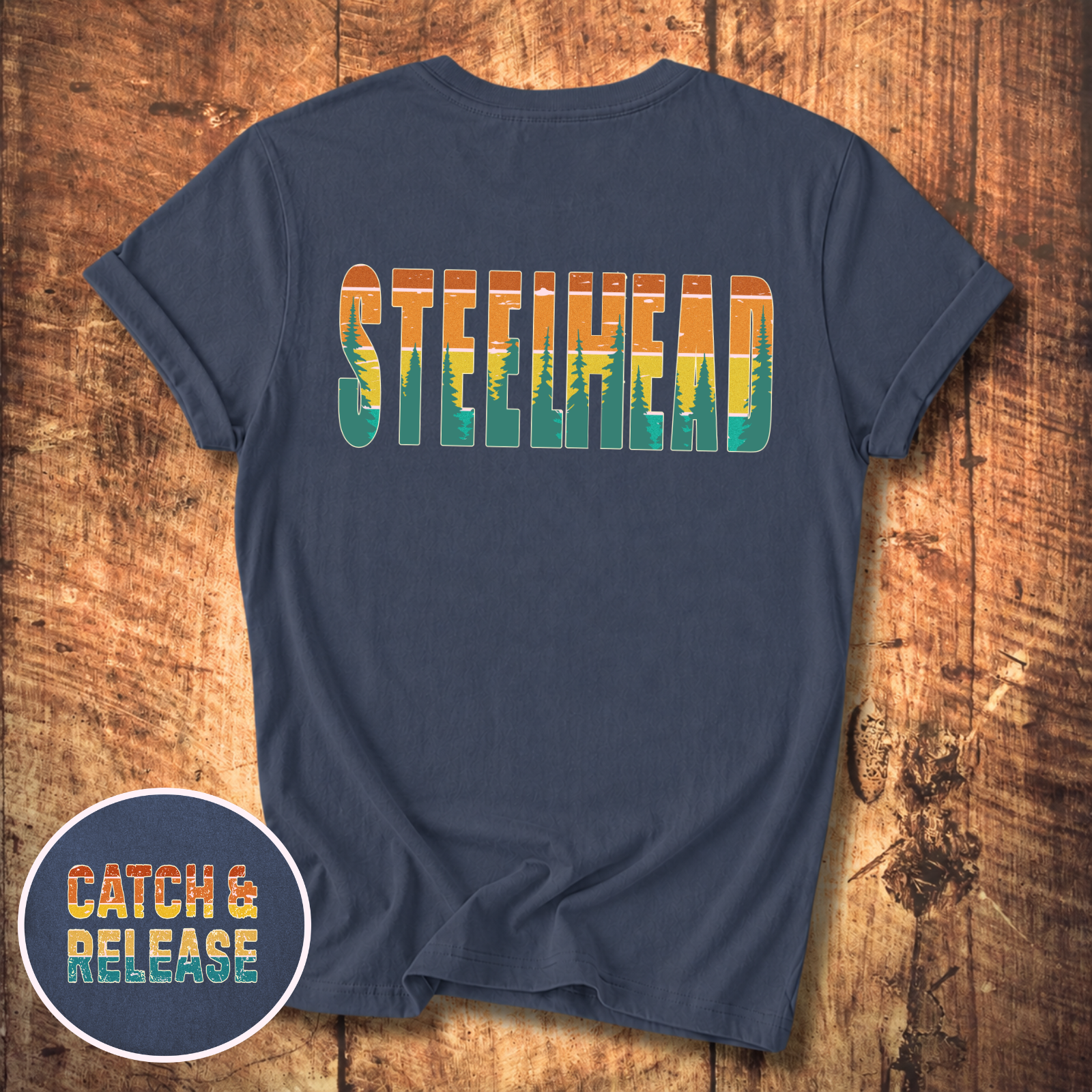 Vintage Sunset Steelhead T-Shirt