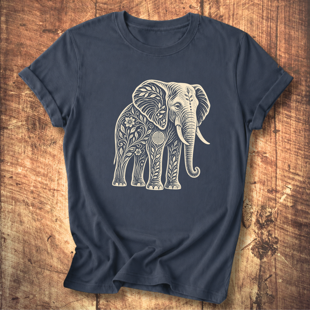 Elephant Flowers Tee