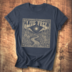 Fireweed Live Free Tee