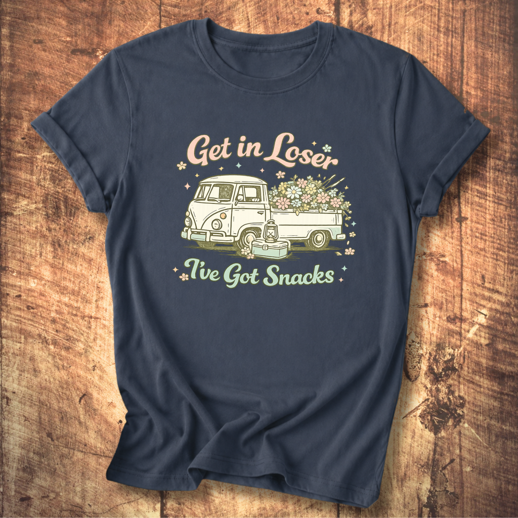 Retro Flower Truck Tee