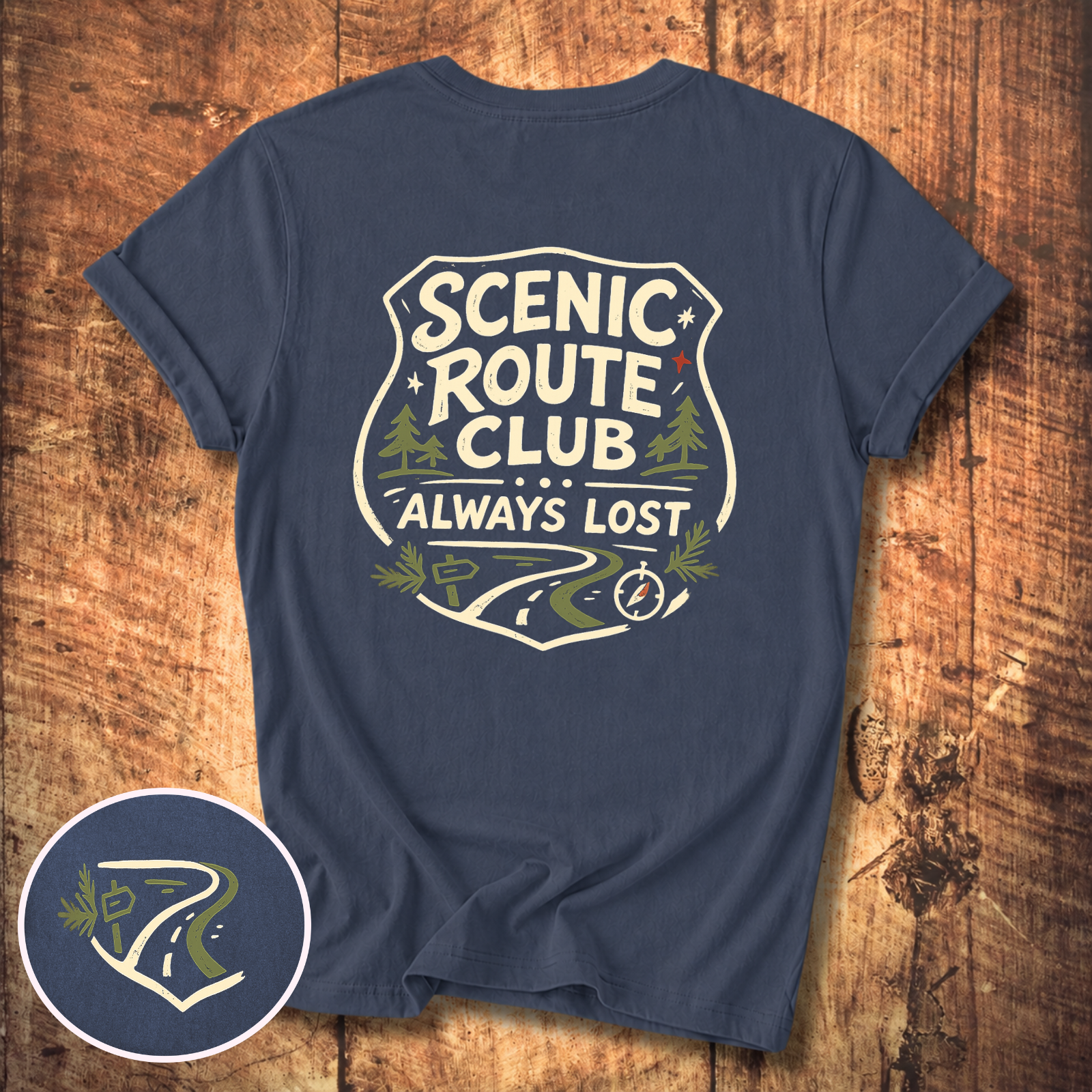 Scenic Route Club “Always Lost” Tee